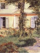 House at Rueil Edouard Manet
